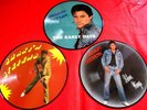 Shakin' Stevens  3 x Picture Disc Record  LP The Early years Silver wings hits