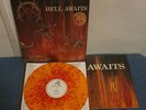 Slayer Hell Awaits Lp Orange Splatter Vinyl Limited Edition Poster