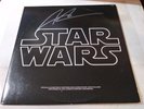 Star Wars - Movie Soundtrack VG++ GEORGE LUCAS AUTOGRAPHED Record & Inserts 1977