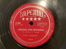 7 Diff Rock & Roll 78 Rpm FATS DOMINO On IMPERIAL  All Excellent Or Better  Cond