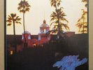 EAGLES 'HOTEL CALIFORNIA' 1976 FIRST PRESSING 6E-103 w/ POSTER & ETCHED VINYL