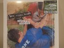 New Found Glory Sticks and Stones Clear Red with Blue Splatter Vinyl