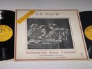 CND STEREO ED Bach Violin Concertos Liliane Garnier Monique Frasca-Colombier NM