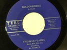 45 RPM Blue Flames TERU 10385 Golden Bridge CASH STYLE ROCKABILLY M-