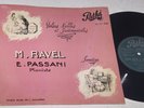 Emile Passani Ravel Sonatina & Valses Nobles 10inch Pathe DT 1010 ED1 NM 1952