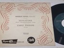 Emile Passani Ravel Sonatina 45 RPM EP Pathe 45 ED 44 NM
