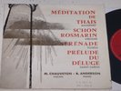Michel Chauveton Violin RECITAL Méditation De Thaïs 45 RPM Lumen LD 1-425 NM