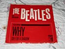 The Beatles-Why/Cry For A Shadow-Picture Sleeve Only