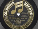SAM ASH I'm Simply Crazy Over You / America, I Love You COLUMBIA A1842 10