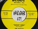 Excellent Haunting Lonesome TX Country 45 JIM HADLEY Night Bird BUDDY hear EX