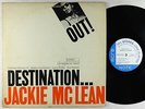 Jackie McLean - Destination Out LP - Blue Note - BST 84165 Stereo RVG