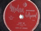 Blues 78 JOHN LEE HOOKER Jump Me MODERN 931 HEAR 652