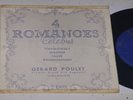 Gerard Poulet Violin RECITAL Romances Célèbres Sabine Lacoarret 7inch Deva NM