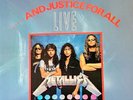 Metallica ... AND JUSTICE FOR ALL LIVE   Vinyl LP South Korea   Very Rare
