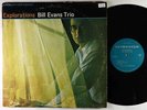 Bill Evans Trio - Explorations LP - Riverside - RLP 9351 Turquoise Label