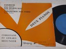 Christiane & Gérard Meunier RECITAL deux Pianos Milhaud Poulenc Voxigrave NM