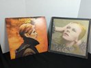 2 Vintage David Bowie Vinyl Records LP 