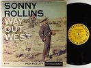 Sonny Rollins - Way Out West LP - Contemporary - C3530 Mono DG