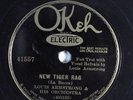 Jazz 78 LOUIS ARMSTRONG New Tiger Rag OKEH 41557 E+ HEAR 623