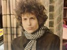 *NO RECORD* Bob Dylan Blonde on Blonde lp original wall hanger *COVER ONLY*