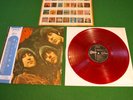 Beatles Rubber Soul Japan LP 1st press 1966 Obi red vinyl Odeon OP-7450