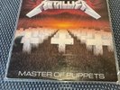 METALLICA Master Of Puppets 1986 Orig 1st Press VG Cond Slayer Exodus Megadeth