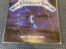 METALLICA Ride The Lightning PROMO Album 1st Press RARE Slayer Exodus Megadeth