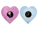 Taylor Swift Lover Live from Paris Heart Shaped Pink & Blue Colored Vinyl 2XLP