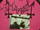 Mayhem SIGNED Deathcrush Vinyl 1997  Black Netal Muzrub Darkthrone LP