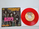 KISS - I Was Made For Lovin' You / Hard Times 1979 GERMANY Red Vinyl 7