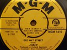 JIGSAW ONE WAY STREET 7 INCH SINGLE ROCK MOD SOUL 1968 FIRST PRESSING MGM 1410