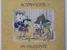 ALTERATIONS - MY FAVOURITE ANIMALS - NATO FRANCE 1984 - RARE LP  - AVANT GARDE-