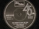 STEVIE WONDER / DIANA ROSS & SUPREMES: just enough to ease the pain / stormy 7
