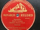 Opera-78 RPM-Madame Emma Calve-Carmen-Seguidilla-Rare Monarch 5002-V+