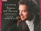 J.S. BACH,  SONATEN UND PARTITEN / ITZHAK PERLMAN.  HMV 1988 1ST .