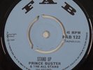 PRINCE BUSTER Stand Up / Happy Reggie RARE M- UK 45 Fab rocksteady reggae HEAR