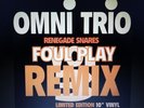 OMNI TRIO - RENEGADE SNARES VOL 3 FOUL PLAY REMIX (SHADOW36R) VG VINYL [JUNGLE]