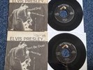 Elvis Presley Hound Dog 7 Inchs Both Different Covers Rare Usa