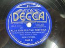Dick Powell - DECCA 1068 - All's Fair in Love and War & Let's Put Our Heads