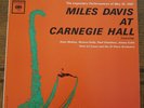 Miles Davis At Carnegie Hall Vinyl Record 1962 EX/NM Key