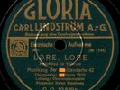 LORE, LORE GERMAN WW2 MARSCH RARE 78rpm WWII IM WALD, IM GRÜNEN WALDE