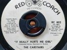 THE CARSTAIRS IT REALLY HURTS ME GIRL  RED COACH RECORDS PROMO NORTHERN SOUL