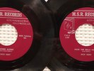 DICK KENT Song Poem Vinyl 45 Set of Two M.S.R. RECORDS Rare Obscure VG++