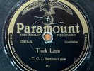 T.C.I. SECTION CREW - Track Linin PARAMOUNT BLACK GOSPEL BLUES 78 RARE
