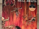 SLAYER - HELL AWAITS LP ORANGE/BLACK SPLIT VINYL SEALED THRASH METAL