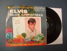 ELVIS PRESLEY -Blue Christmas/Wooden Heart. 45 w/Picture Sleeve 1965.