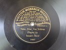 SOUSA'S BAND Valse, Rose Von Schivas VICTOR MONARCH 3443 PRE-DOG 78 RECORD 1900s