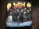 Lordi - The Arockalypse COLOURED VINYL Blue Red Splatter mit Autogrammen