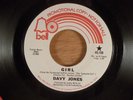 Davy Jones  Girl/Take My Love  Promo  Rare Pop Rock  Monkees 1971 Bell