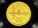 78 RPM -- Little Junior's Blue Flames, Sun 187 